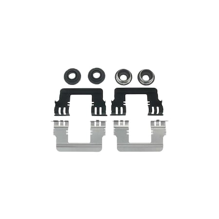 Carlson Brake Hardware Chry Dodge Charger R/T (Police Car) 09 D Bk Hardware Kit, H5840Q H5840Q